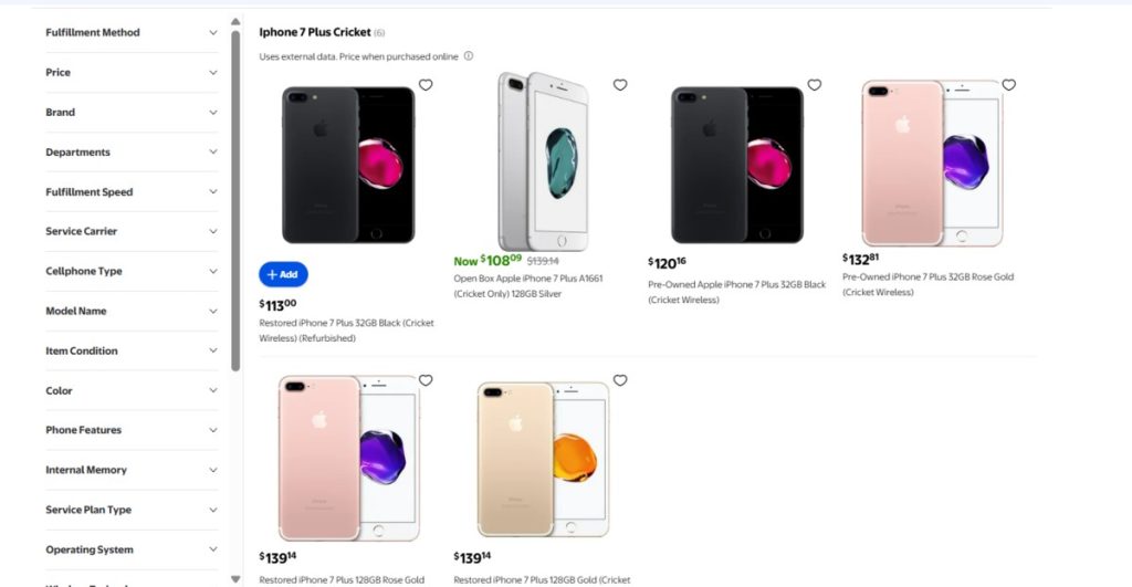 cricket wireless iphone 7 plus 1