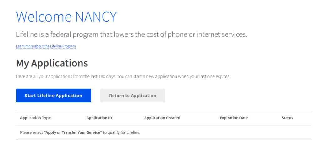 How To Apply For The Lifeline Program 