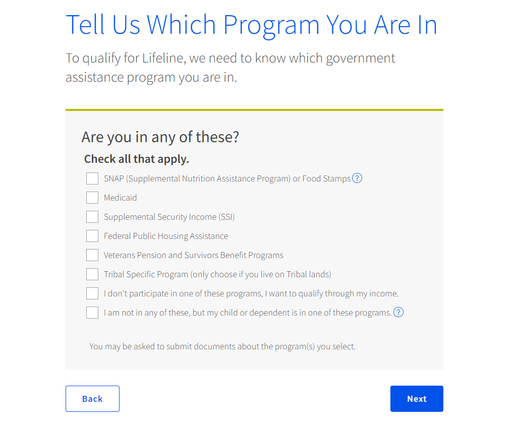 How To Apply For The Lifeline Program 